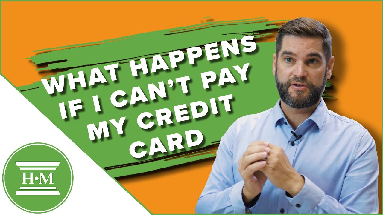 What happens if I can’t pay my credit card debt? | HMA